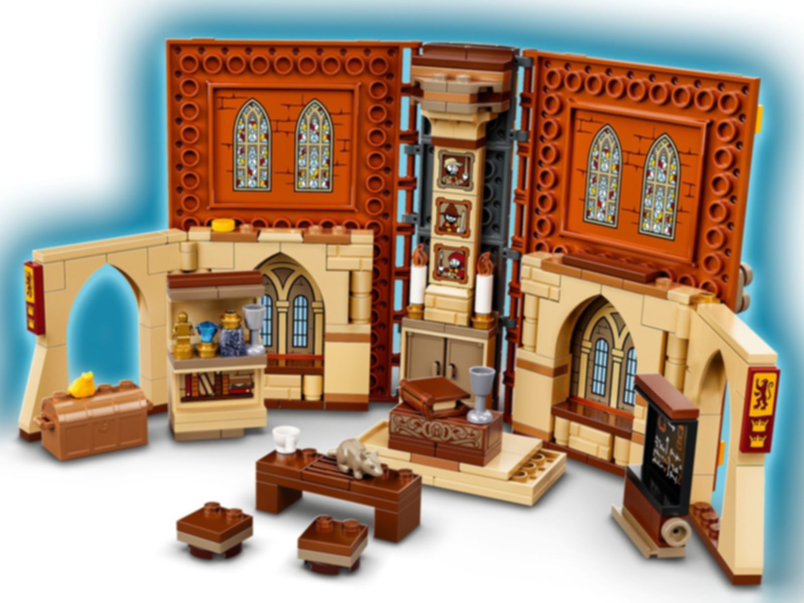 LEGO® Harry Potter™ Hogwarts™ Moment: Verwandlungsunterricht komponenten