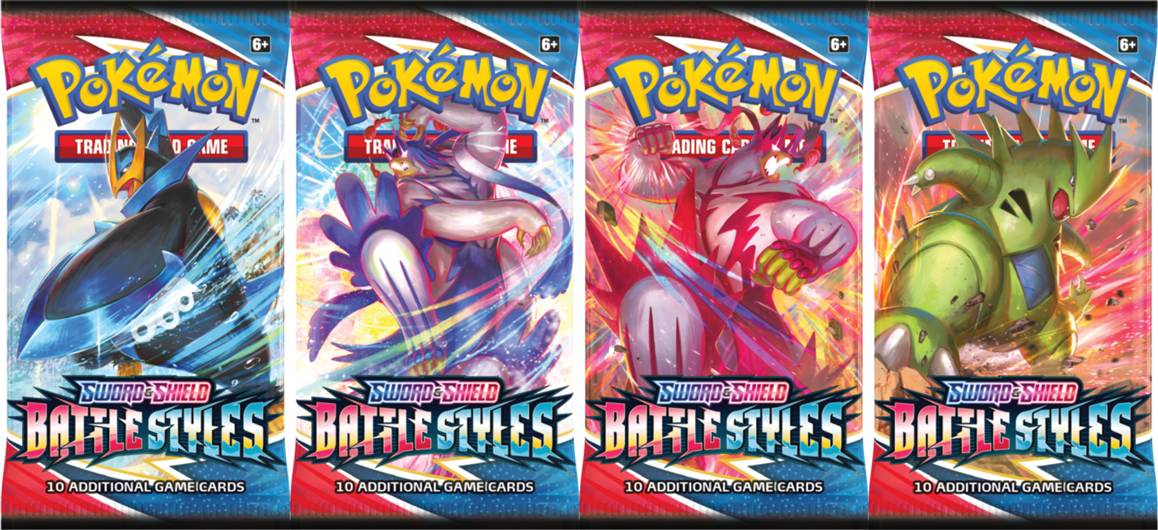 Pokémon TCG: Sword & Shield - Battle Styles Booster Pack scatola