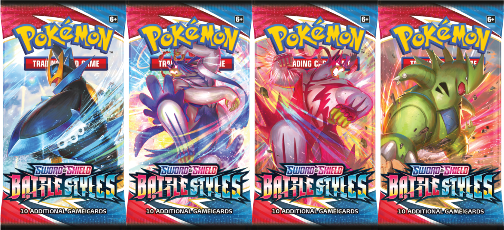 Pokemon - Sword & Shield Battle Styles Boosterpack doos