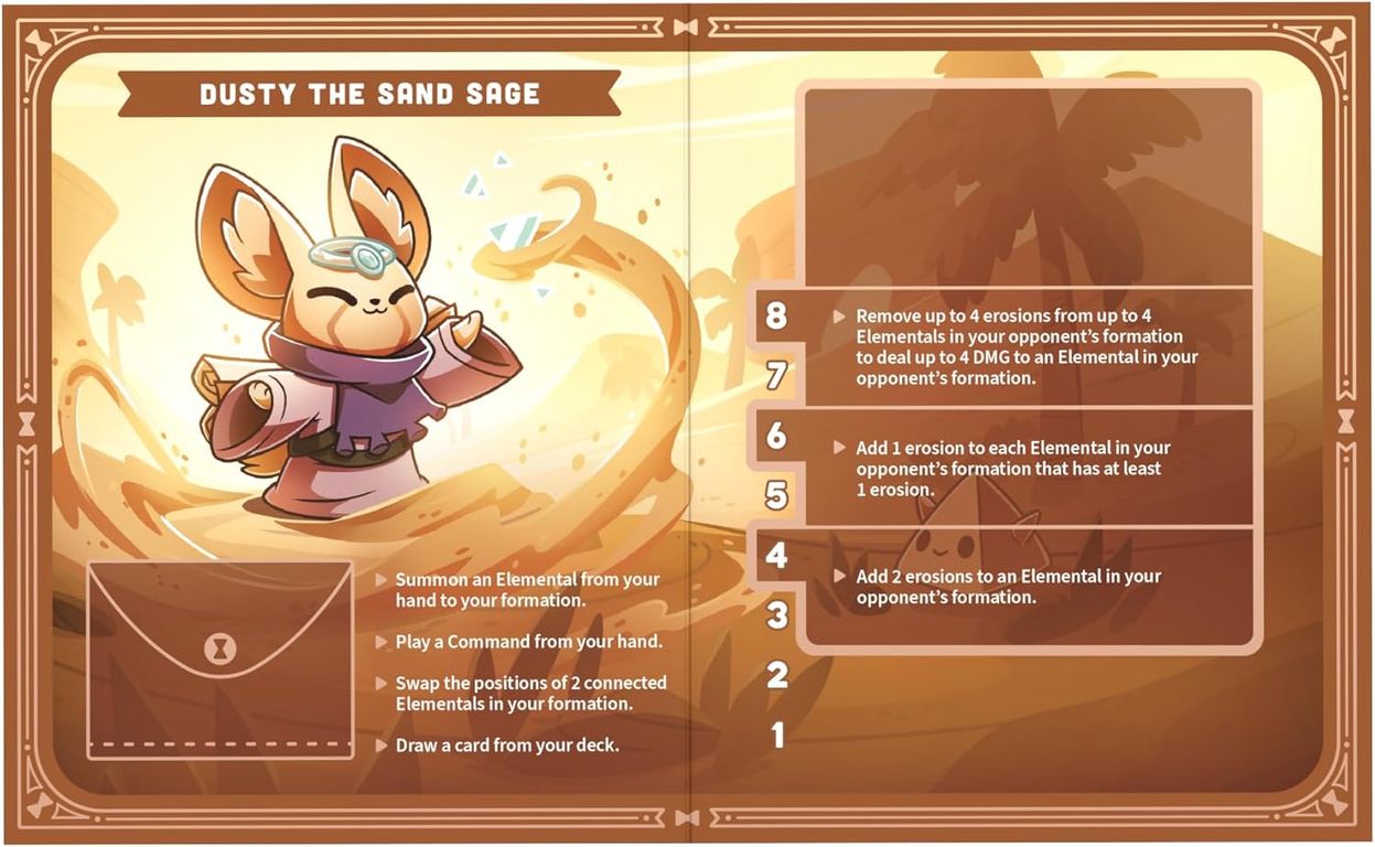 Command of Nature: Sand & Wind card
