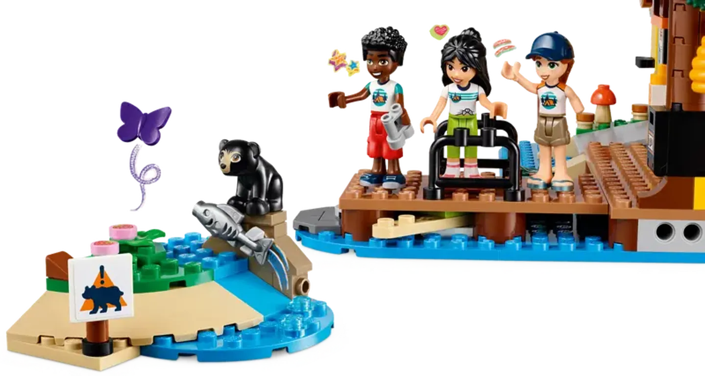 LEGO® Friends Adventure Camp Water Sports minifigures