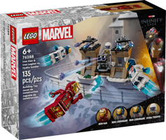 LEGO® Marvel Iron Man et l'Iron Legion contre le soldat de l'Hydra