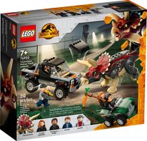 LEGO® Jurassic World Triceratops pick-up truck hinderlaag
