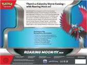 Pokémon TCG: Iron Valiant/Roaring Moon ex Box back of the box