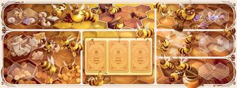 Honey Buzz game board