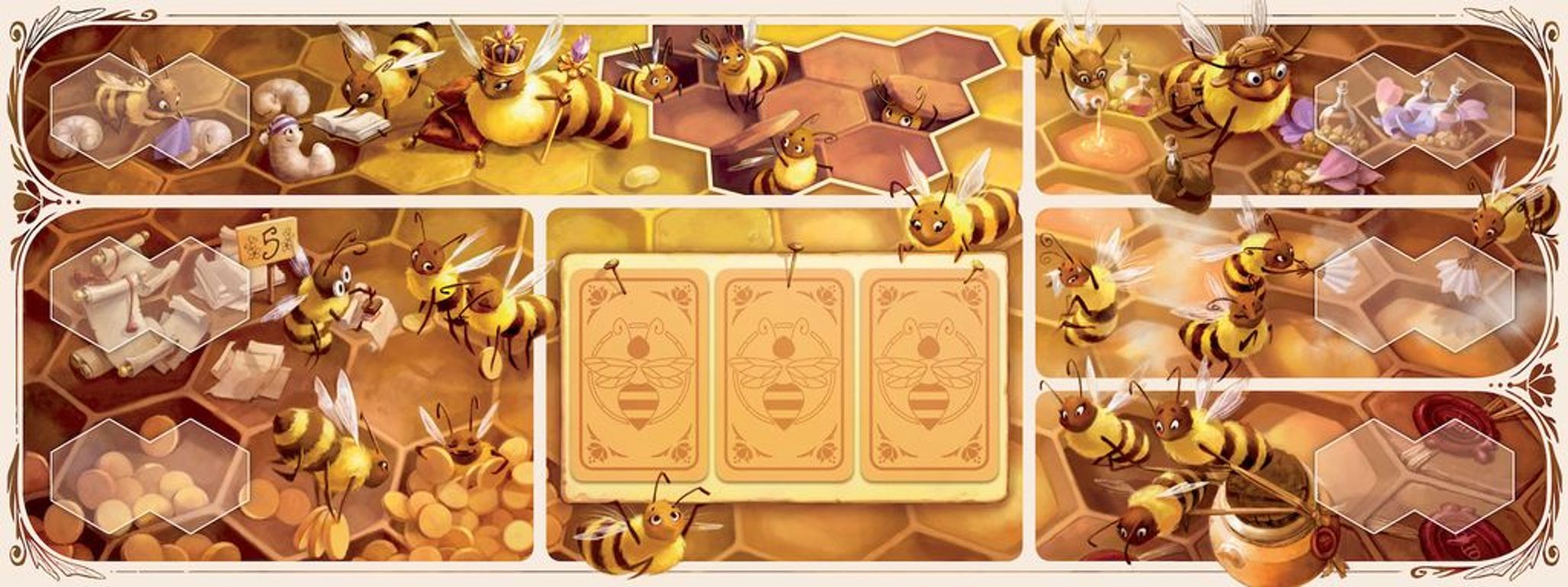 Honey Buzz game board