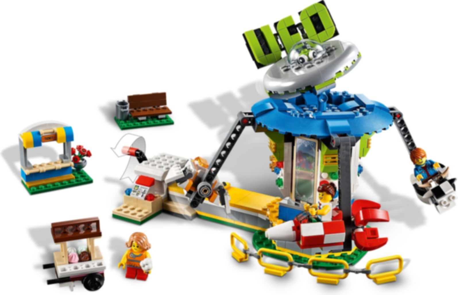 LEGO® Creator Tiovivo de la Feria jugabilidad