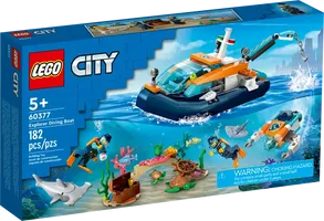 LEGO® City Le bateau d’exploration sous-marine