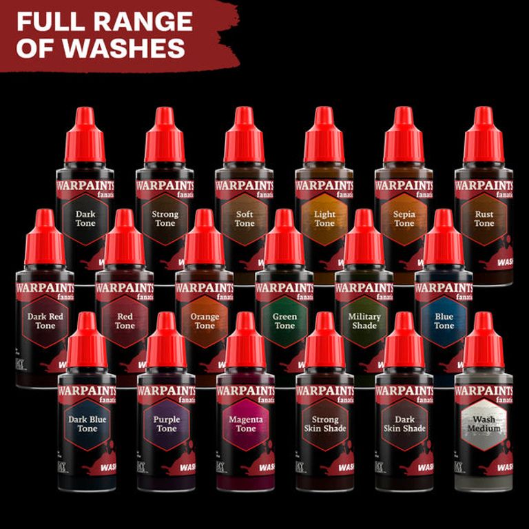 Army Painter: Warpaints Fanatic: Strong Skin Shade collectie