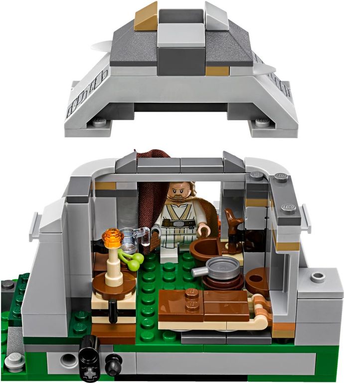 LEGO® Star Wars Entraînement sur l'île d'Ahch-To™ intérieur