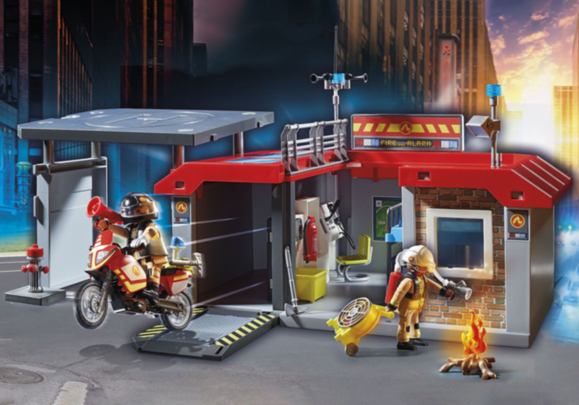 FIRE RESCUE QUAD PLAYMOBIL - THE TOY STORE