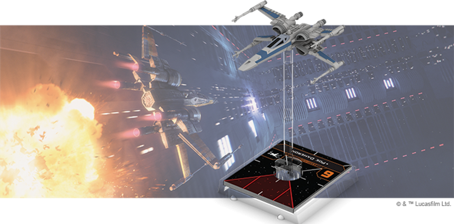 Star Wars: X-Wing (Second Edition) – T-70 X-Wing Expansion Pack miniatur