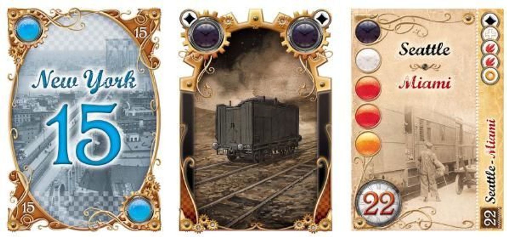 ¡Aventureros al Tren! El Juego de Cartas cartas