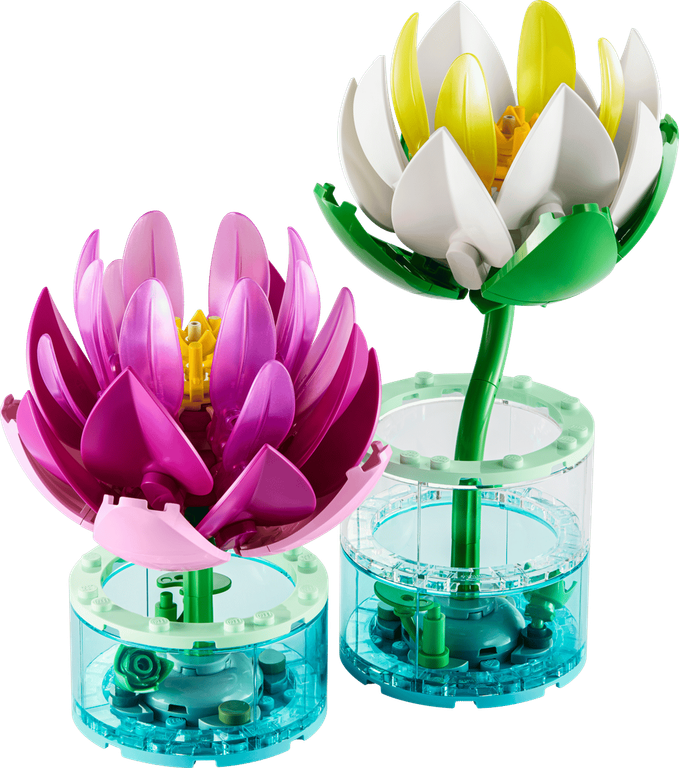 LEGO® Botanicals Nenúfares partes