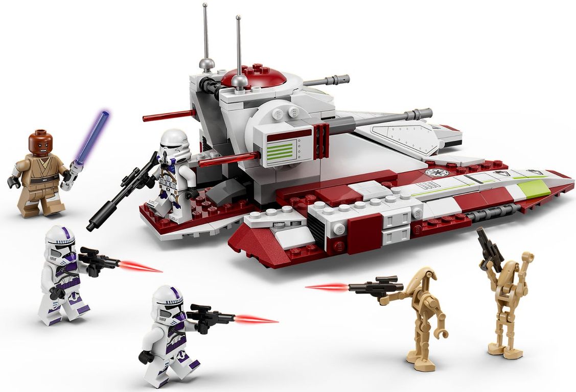 LEGO® Star Wars Tanque de Asalto de la República jugabilidad