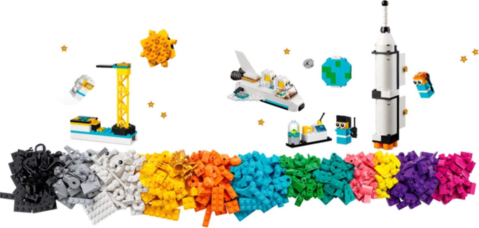 LEGO® Classic La mission spatiale composants