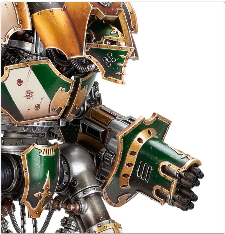 Warhammer: Horus Heresy - Cerastus Knight Castigator componenti