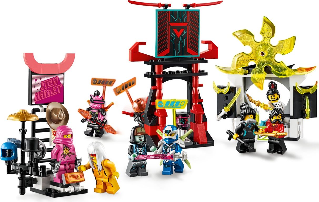 LEGO® Ninjago Gamer's Market minifigures