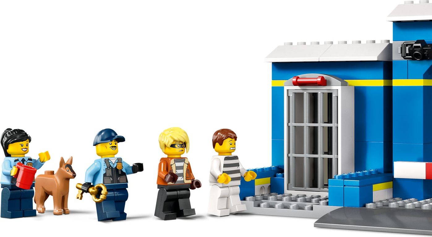 LEGO® City Achtervolging politiebureau minifiguren