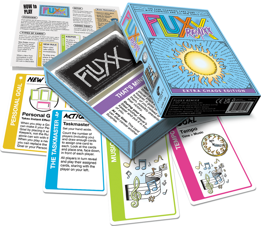 Fluxx Remixx partes