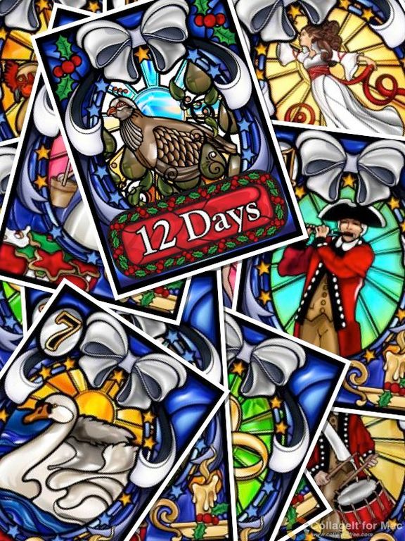 12 days cards
