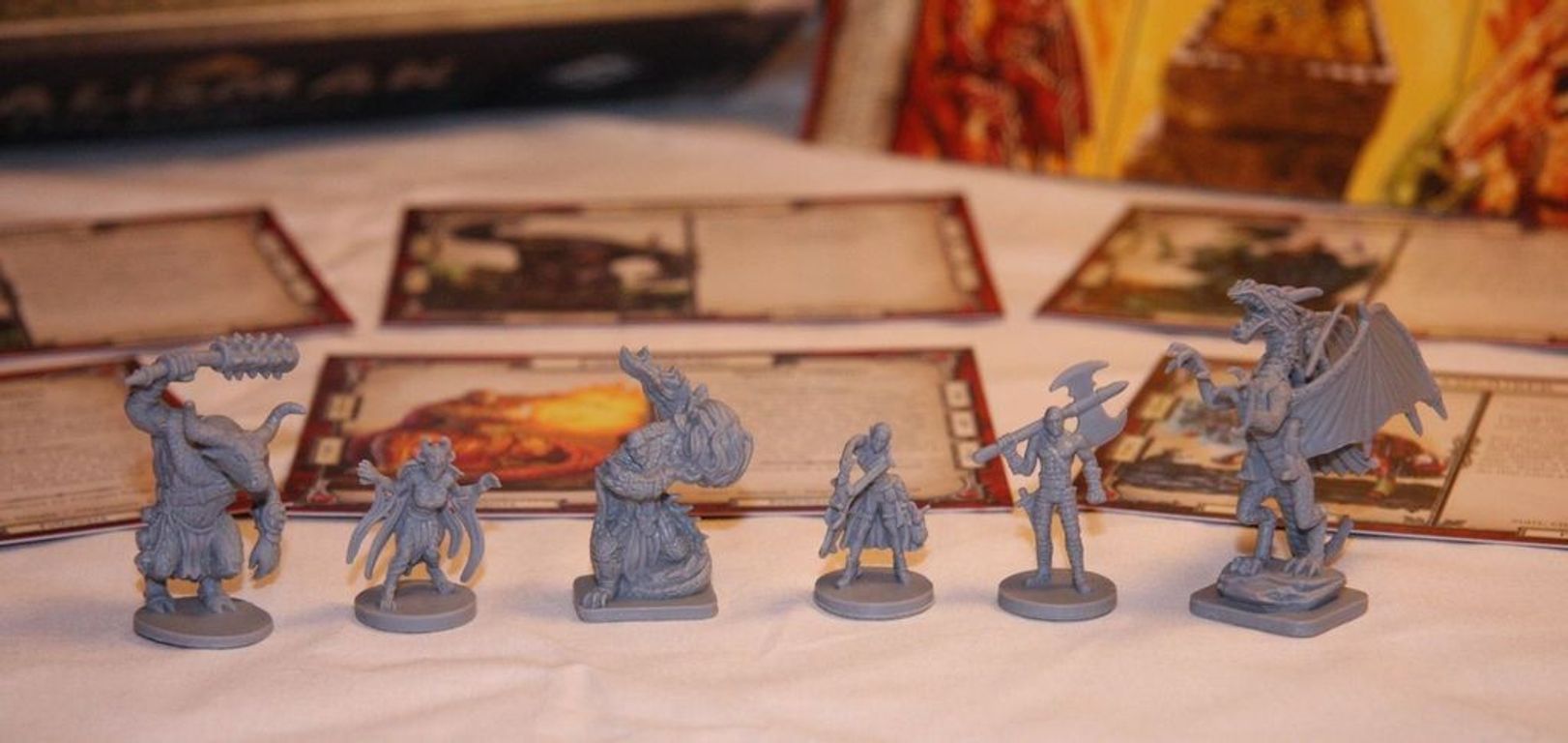 Talisman (Revised 4th Edition): The Dragon Expansion miniaturas