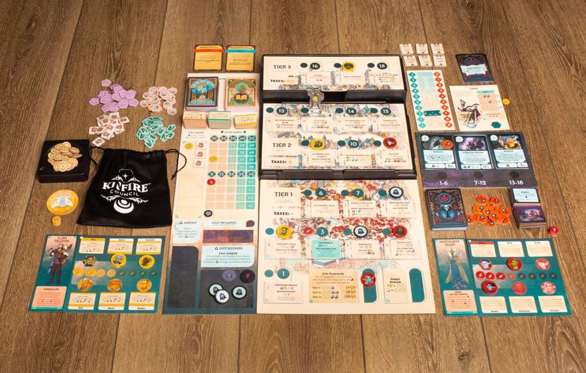 Kinfire Council componenten