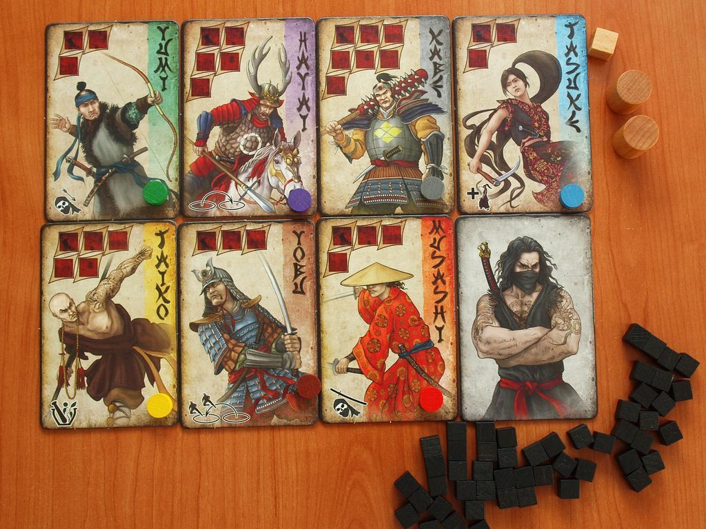 7 Ronin cartes