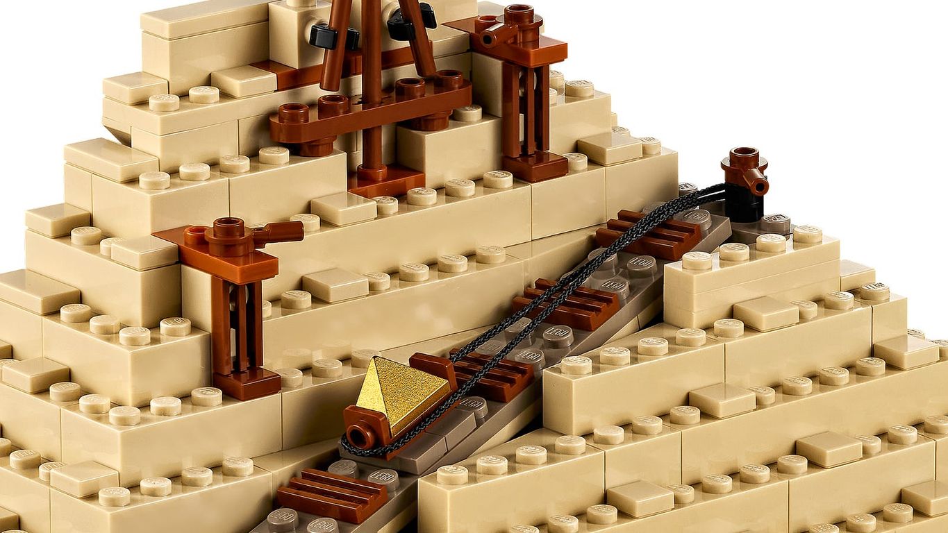 LEGO® Architecture La grande pyramide de Gizeh composants