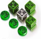 Kingsburg: Dice and Tokens (Green) components