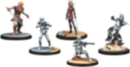 Star Wars Shatterpoint Lead by Example Squad Pack miniature