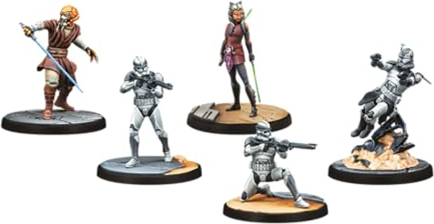 Star Wars Shatterpoint Lead by Example Squad Pack miniatures