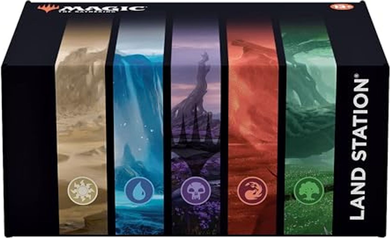 Magic: The Gathering - Land Station (400 basic lands) box