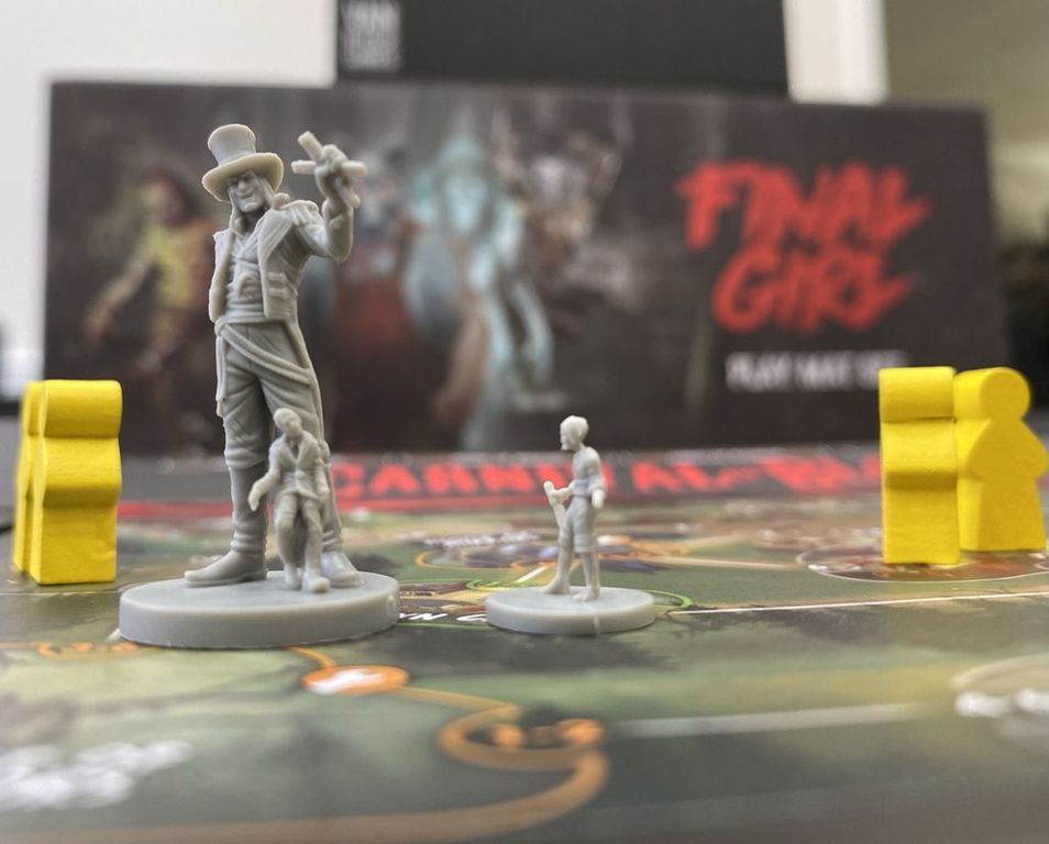 Final Girl: Carnage at the Carnival miniatures