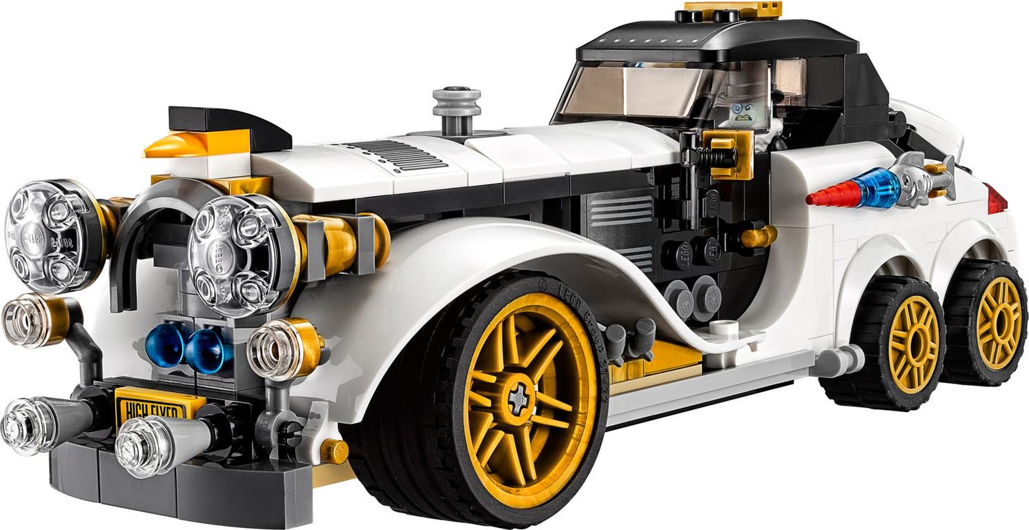 LEGO® Batman Movie La limousine artica di The Penguin™ componenti