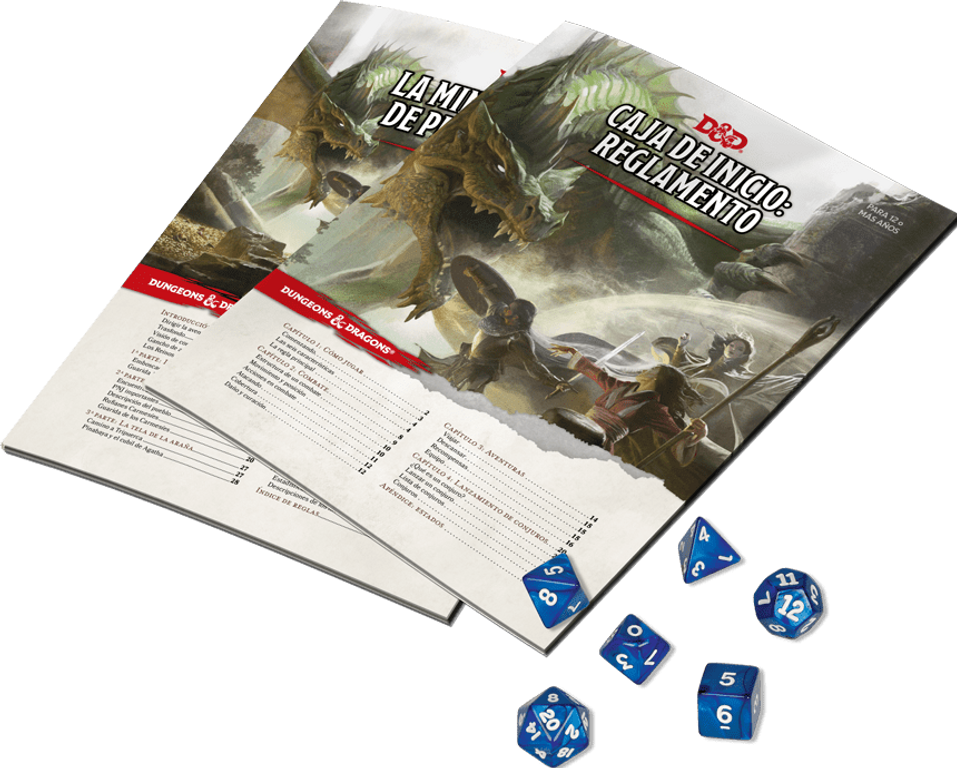 Dungeons & Dragons Starter Set componenti