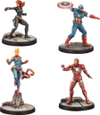 Marvel: Crisis Protocol – Avengers Affiliation Pack miniatures