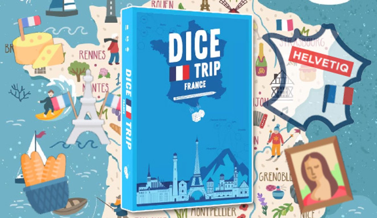 Dice Trip: France