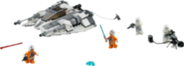 LEGO® Star Wars Snowspeeder komponenten