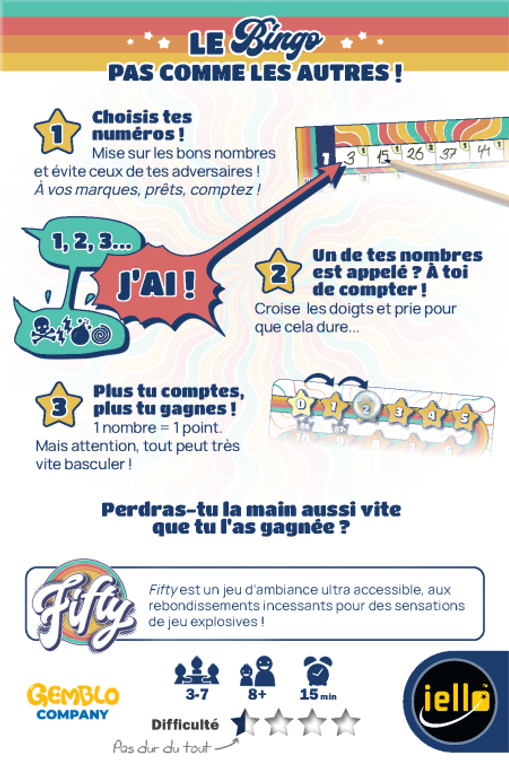 Fifty dos de la boîte
