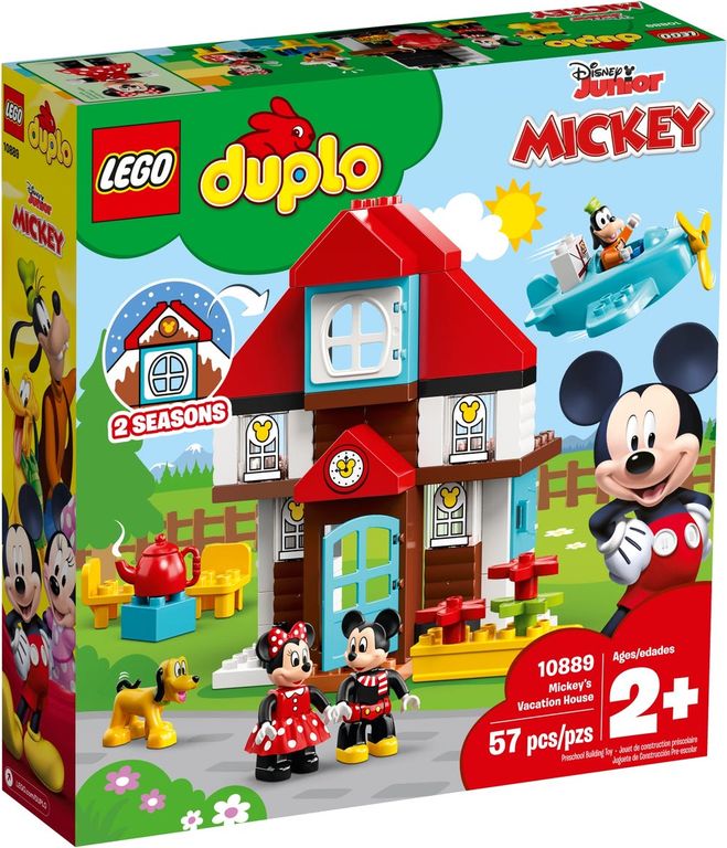 LEGO® DUPLO® La Casa delle vacanze di Topolino lato posteriore