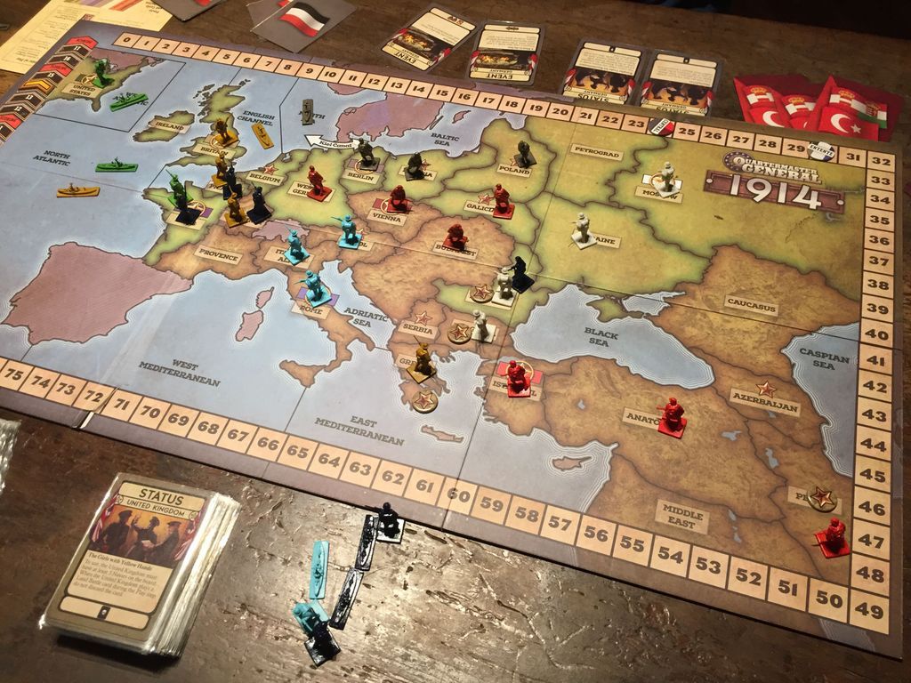 Quartermaster General: 1914 speelwijze