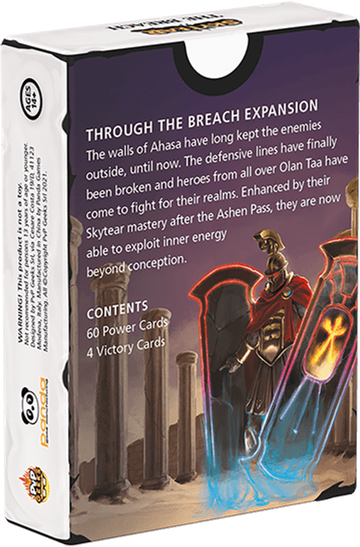 Skytear: The Breach back of the box
