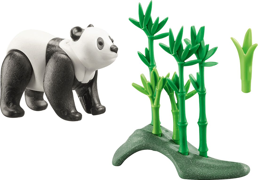 Playmobil® Wiltopia Panda components