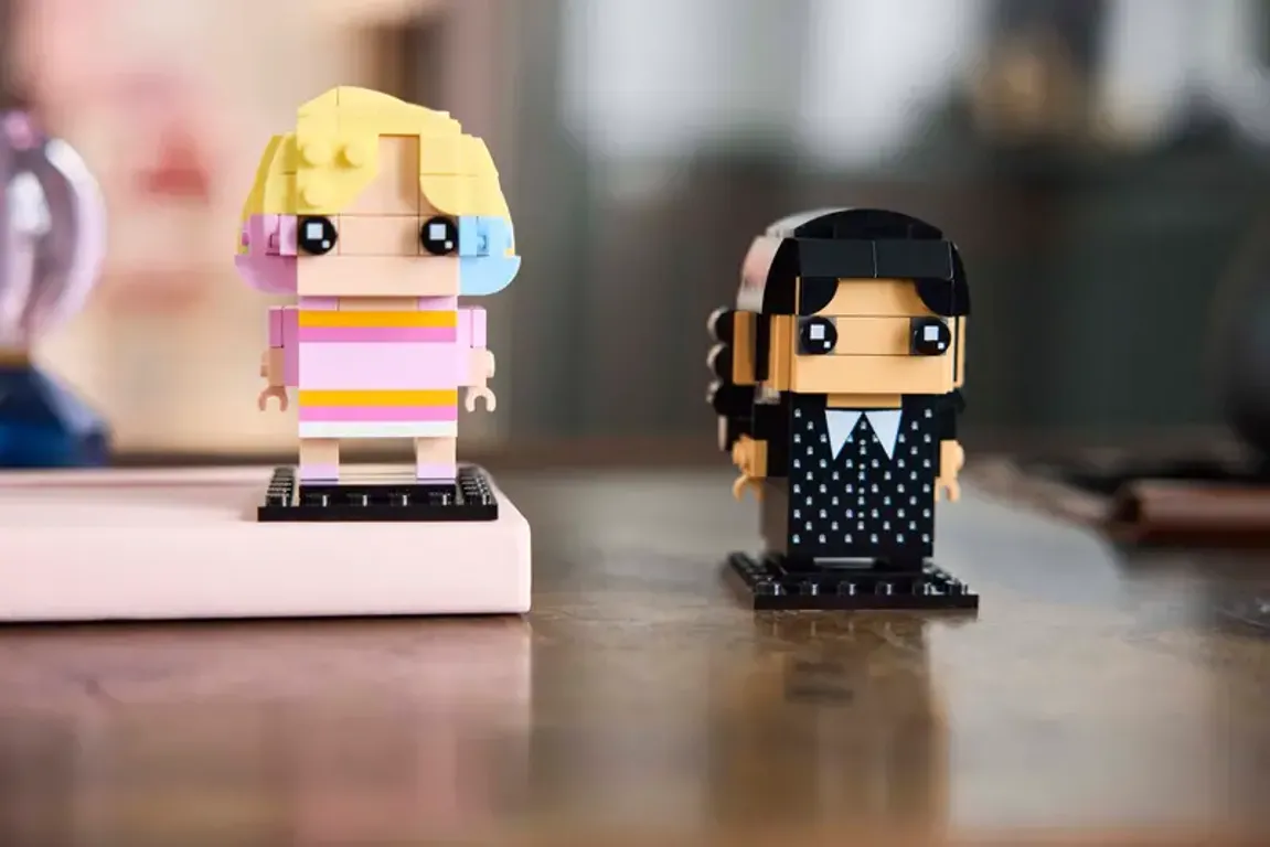 LEGO® BrickHeadz™ Wednesday en Enid