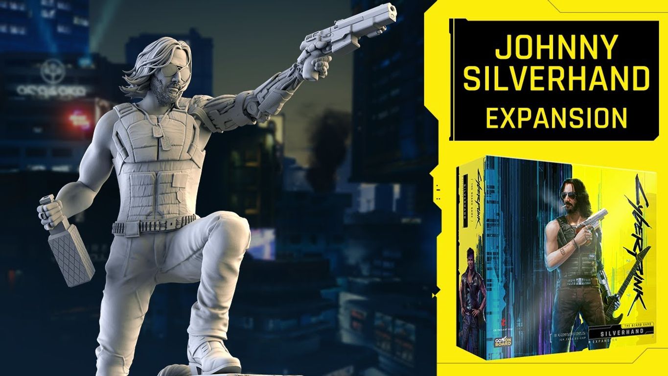 Cyberpunk 2077: The Board Game – Johnny Silverhand & NCPD