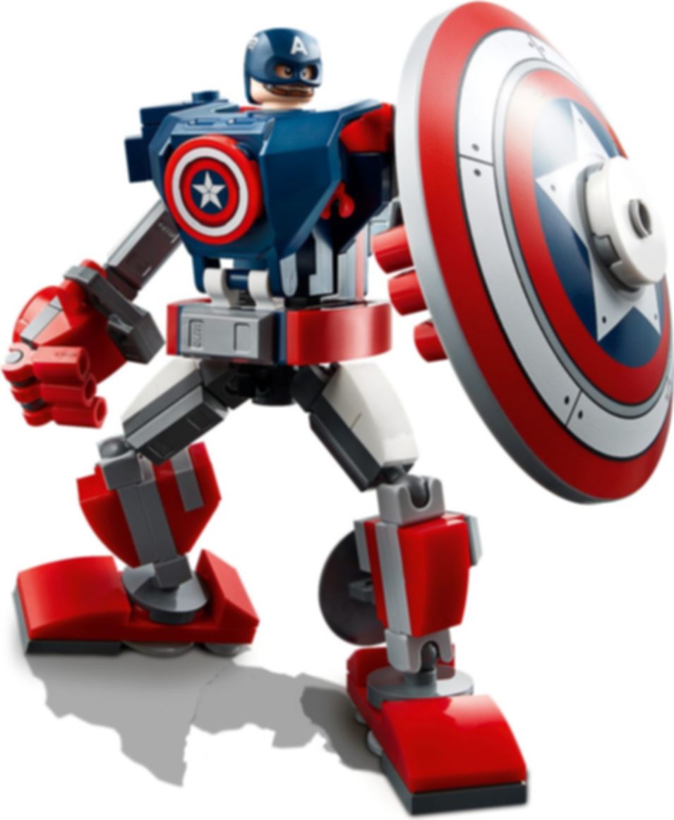 LEGO® Marvel Armadura Robótica del Capitán América partes