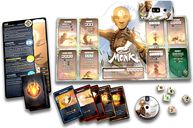 Dice Throne S1 - Moine VS Paladin composants