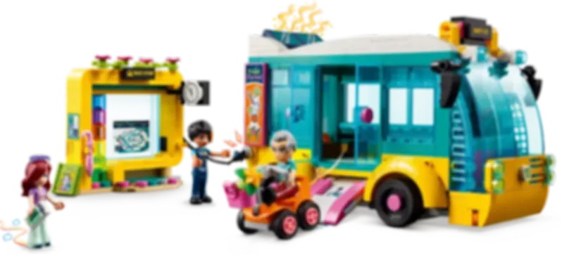 LEGO® Friends Heartlake City Stadtbus spielablauf
