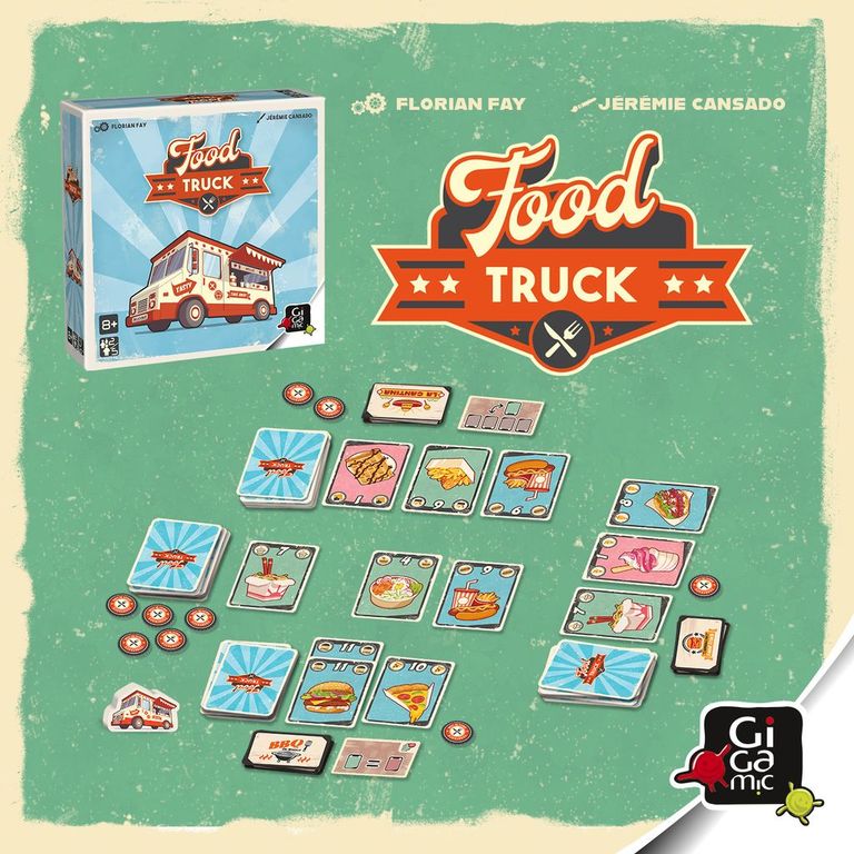 Food Truck back of the box
